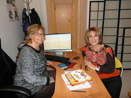 Mmes Pierrette CAIRASCHI et Mireille OPERTO